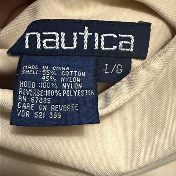 Nautica Two-Tone Brown and Cream reversable Jacket - Picture 11 of 11